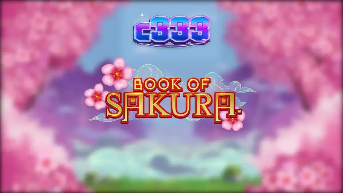 Interface do jogo Book of Sakura em um dispositivo móvel